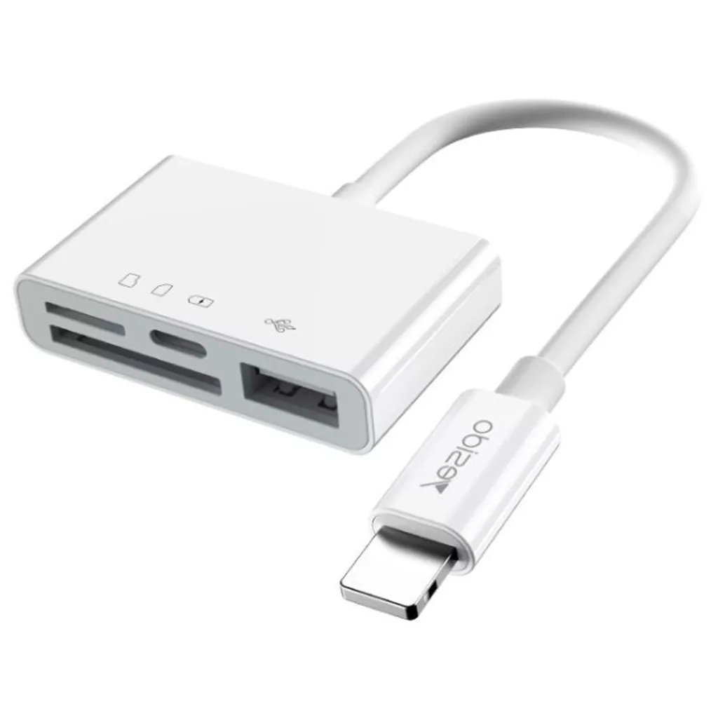 مبدل لایتنینگ به فلش مموری / مموری کارت یسیدو مدل GS12