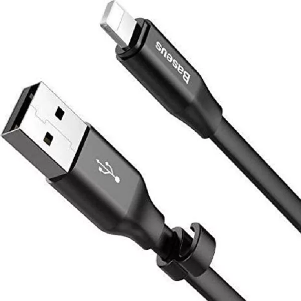 کابل تبدیل USB به لایتنینگ باسئوس مدل CALMBJ-B01 طول 0.23 متر