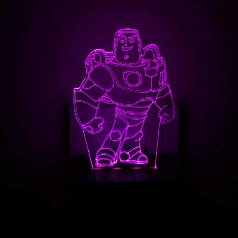 چراغ خواب اتاق کودک طرح باز لایتیر مدل دیواری