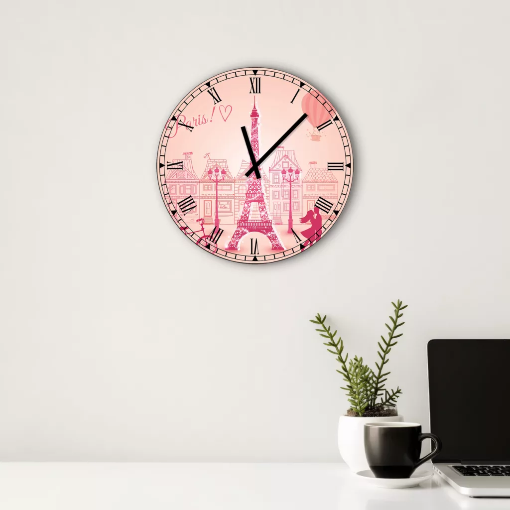 ساعت دیواری پرسناژ مدل C08