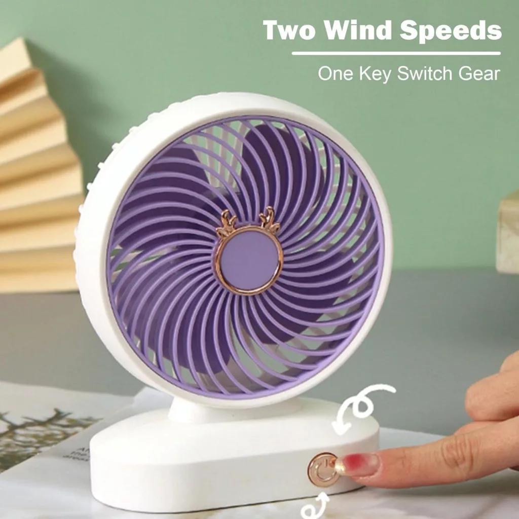 پنکه شارژی مدل نگین ظرفیت ۳۸۰ میلی آمپر ساعت