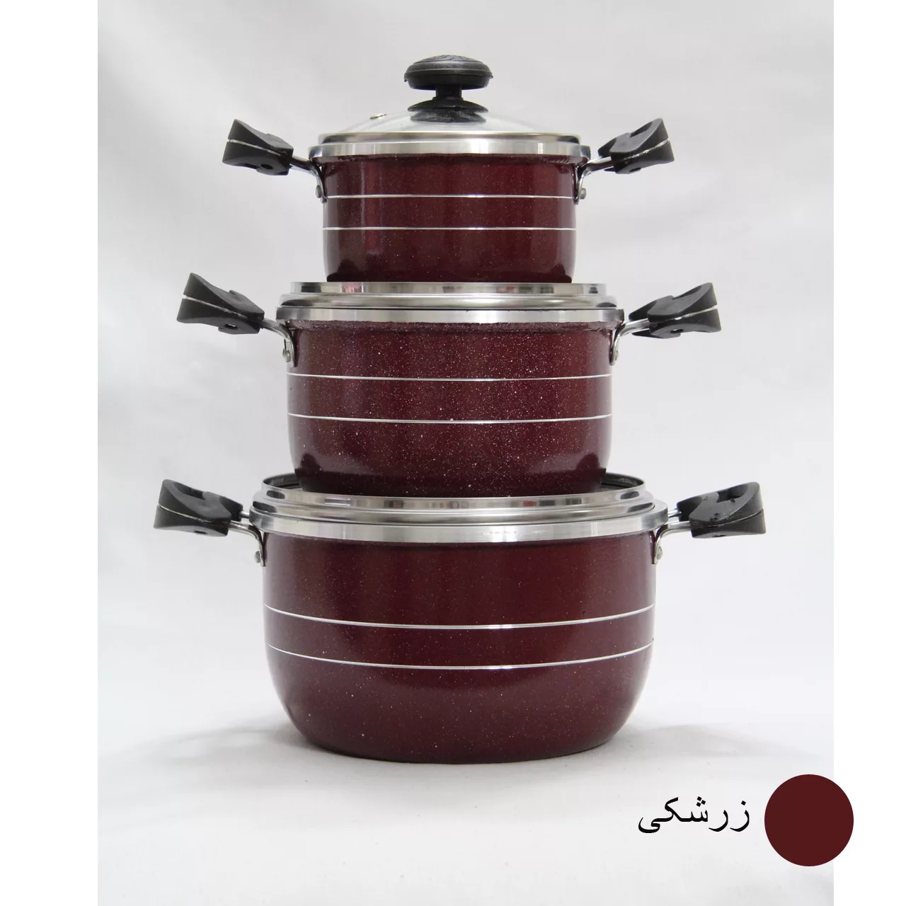 سرویس قابلمه 6 پارچه مدل کندو کد LCH1254