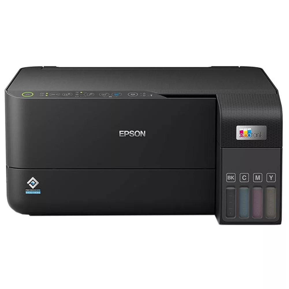 پرینتر جوهر افشان چندکاره رنگی اپسون مدل EcoTank L3550 با اتصال باسیم و بی‌سیم، سایز چاپ A4