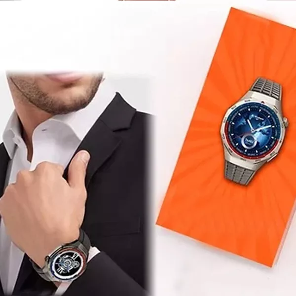 ساعت هوشمند 47میلی‌متر کربی مدل X6 PRO با بند سیلیکونی