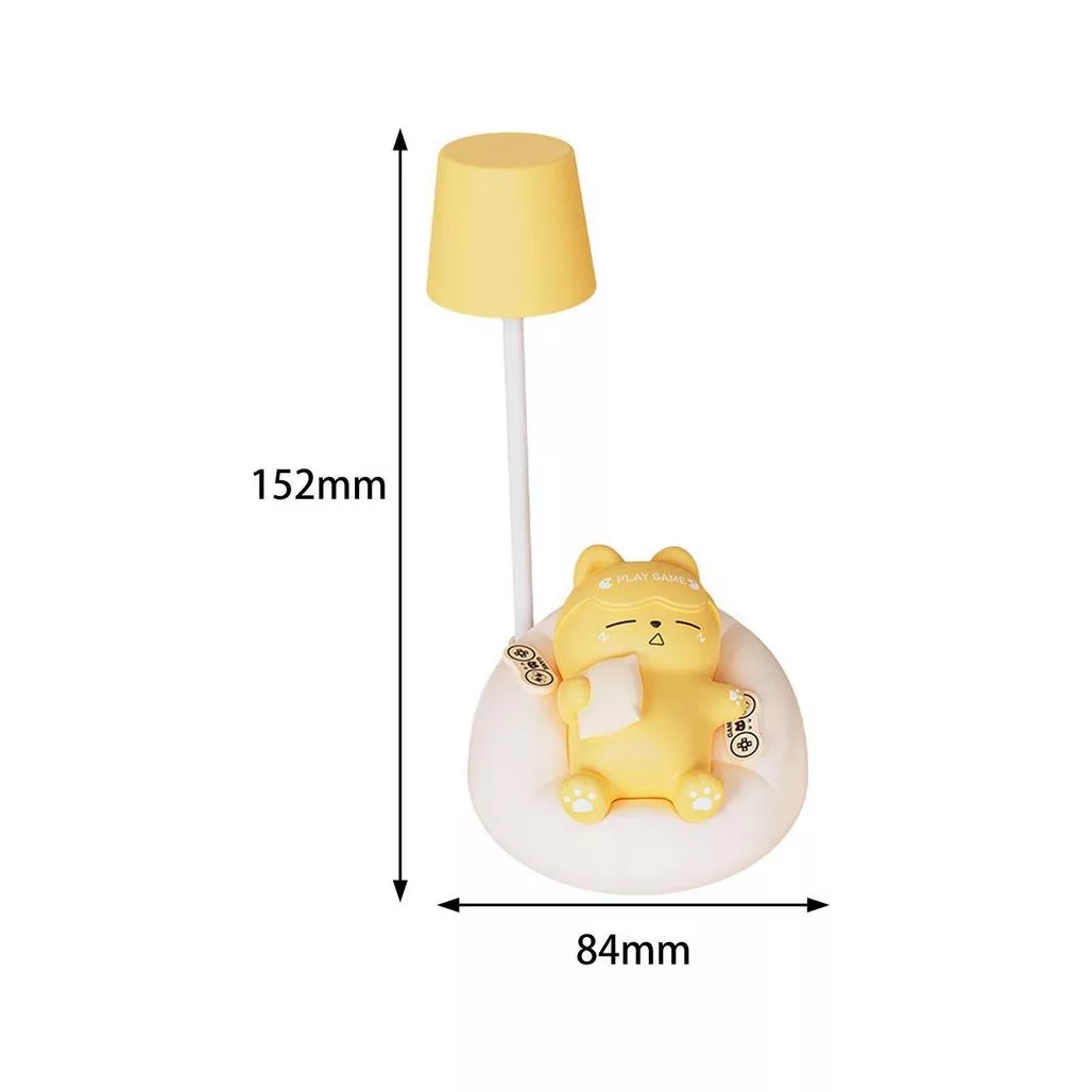 چراغ خواب اتاق کودک مدل گربه خوابالو