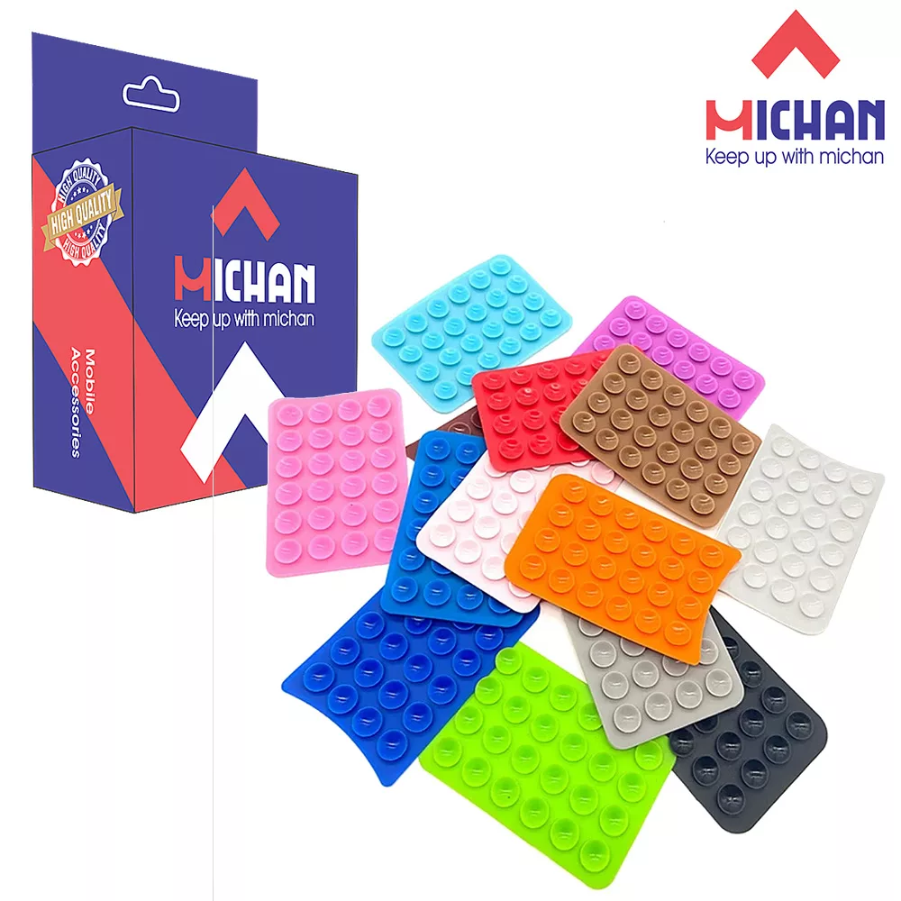 نگهدارنده گوشی موبایل میچان مدل چسبونکی