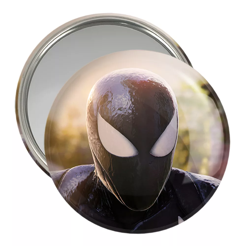 آینه جیبی خندالو مدل پیتر پارکر لباس ونوم مردعنکبوتی کد 30843