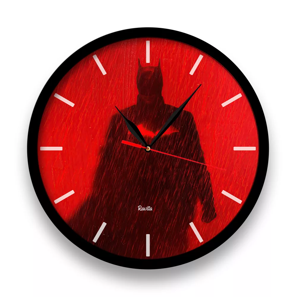 ساعت دیواری راویتا مدل بتمن کد 3402
