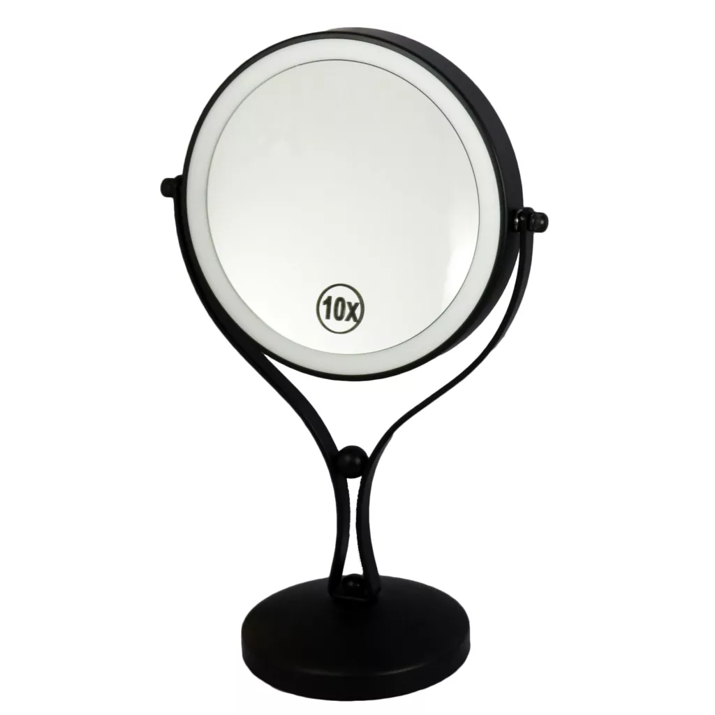 آینه آرایشی رینگ‌لایت‌دار مدل 10 کد G_Lnd_791