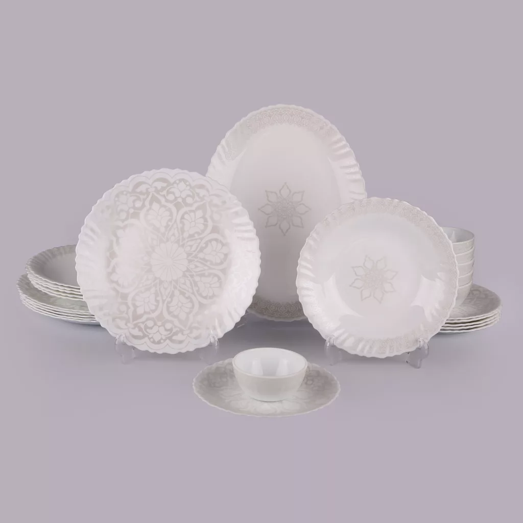 سرویس غذاخوری 25 پارچه 6 نفره دینو مدل 28009