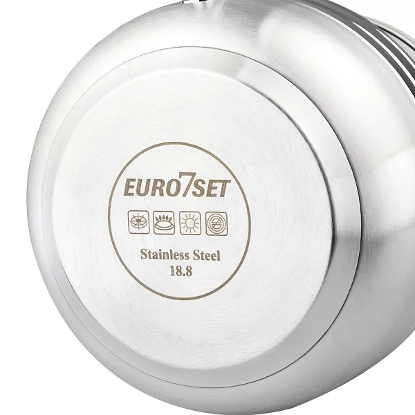 ست کتری و قوری یوروست کد 2031 گنجایش کتری 6 لیتر گنجایش قوری 1 لیتر