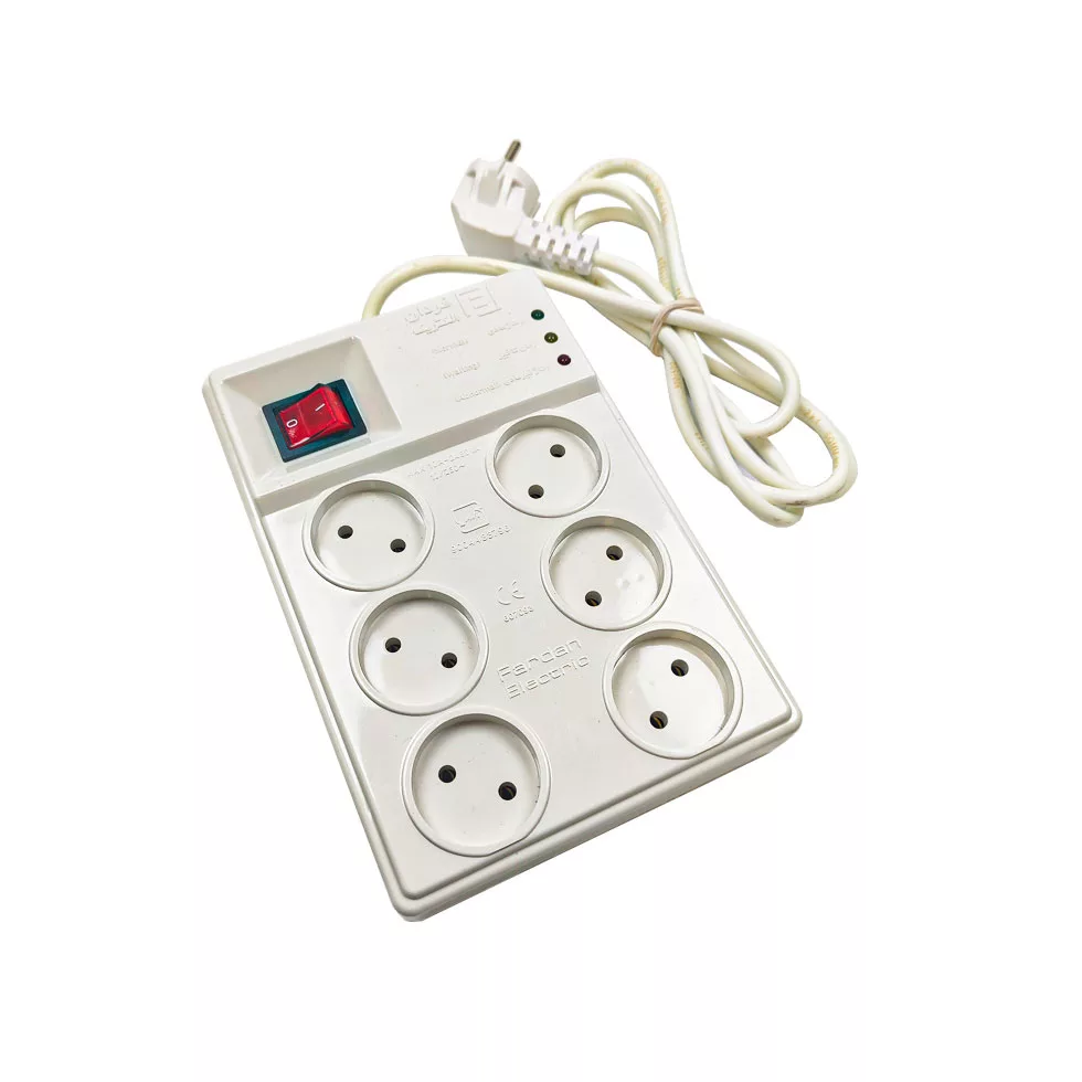 محافظ ولتاژ فردان الکتریک مدل 6 خانه