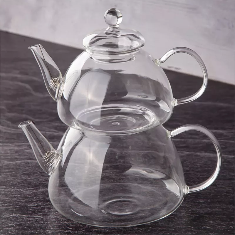 ست کتری و قوری مدل GLASS POT SET