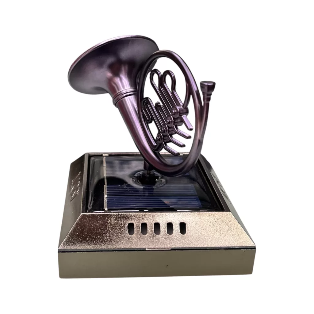 خوشبوکننده خودرو مدل سولار خورشیدی چرخشی طرح ساز کد BLE-BLK