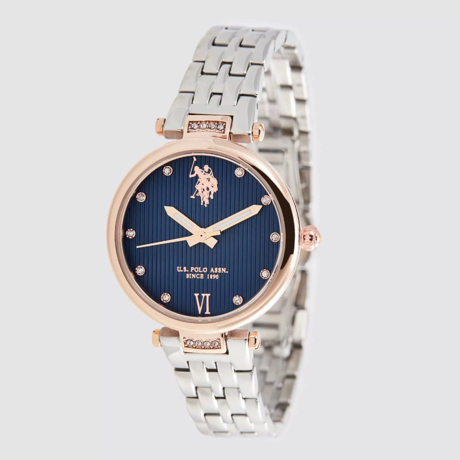 ساعت مچی عقربه‌ای کوارتز زنانه یو اس پولو مدل  5980 BL