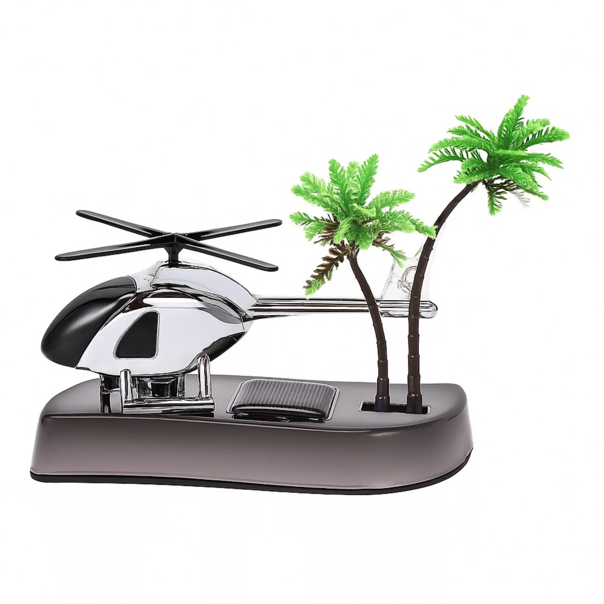 خوشبو کننده خورشیدی مدل هلیکوپتر و نخل کد solar1