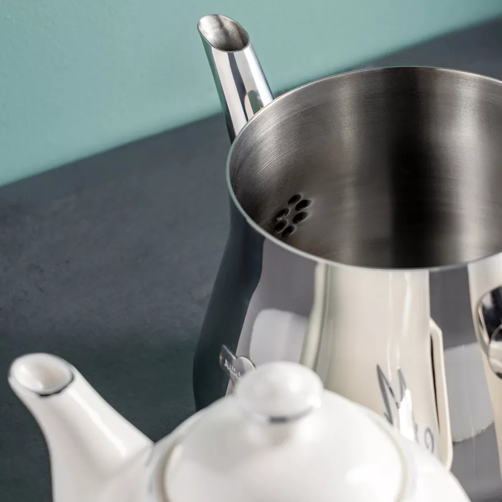 ست کتری و قوری مادام کوکو مدل Matera گنجایش کتری ۲.۵ لیتر گنجایش قوری ۱ لیتر