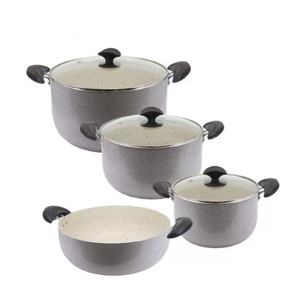 سرویس پخت و پز 7 پارچه هلنا مدل Honeycomb