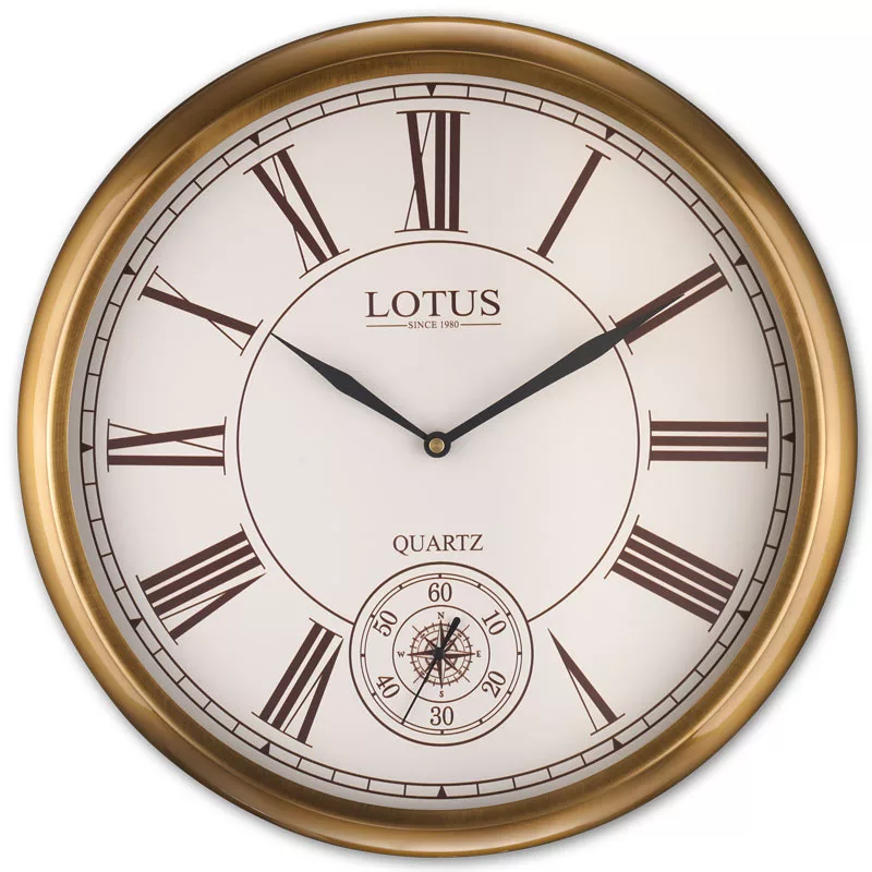 ساعت دیواری لوتوس مدل CARLO-20500 ANTIQUE