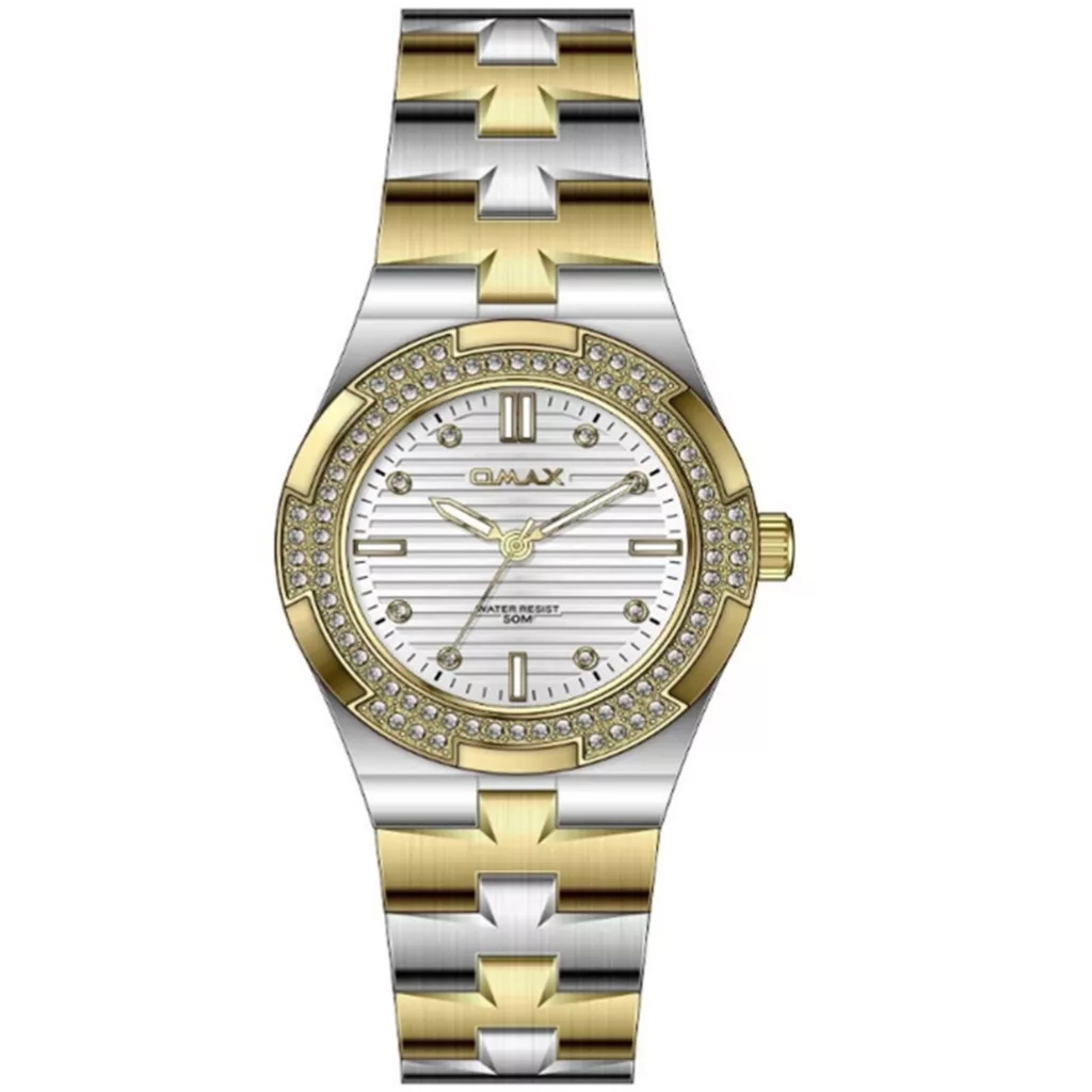 ساعت مچی عقربه‌ای کوارتز زنانه اوماکس مدل JAS014N008O