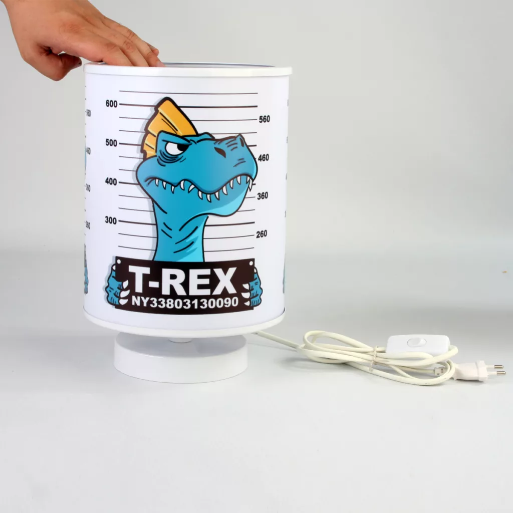 چراغ خواب کودک مدل تیرکس کد 94