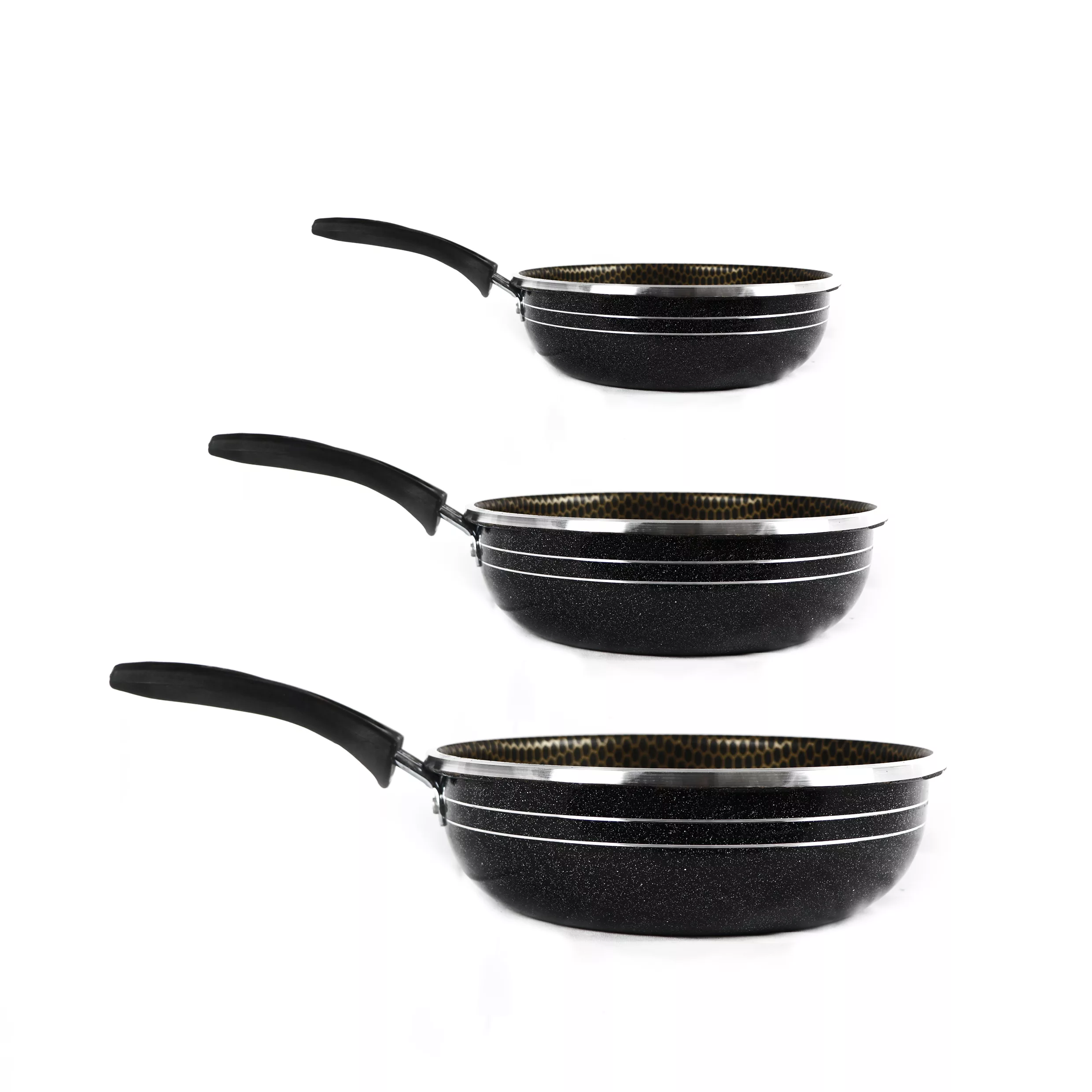 سرویس تابه 3 پارچه مدل زنبوری کد TA1Z