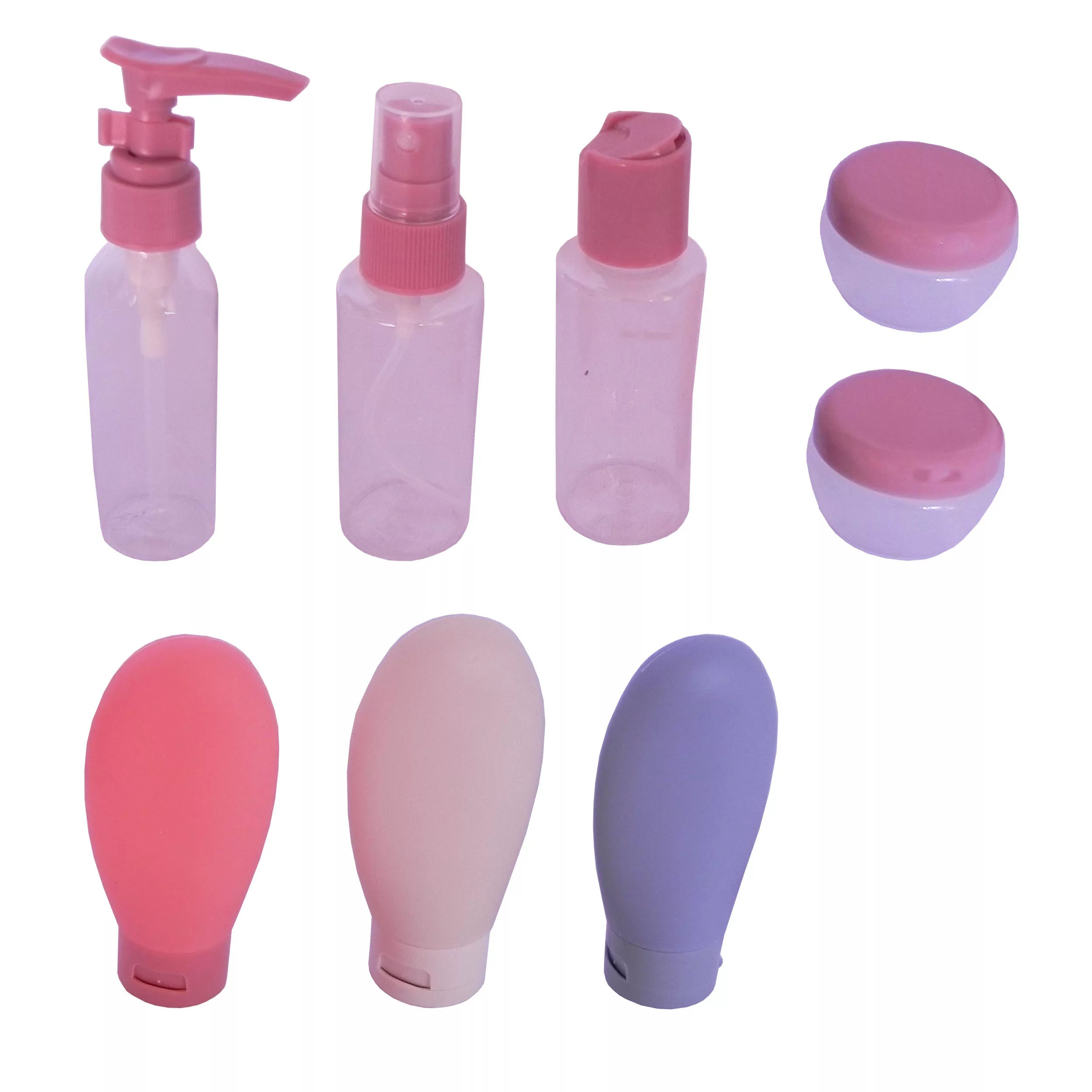 مجموعه ظروف سفری مدل 0053 مجموعه 8 عددی