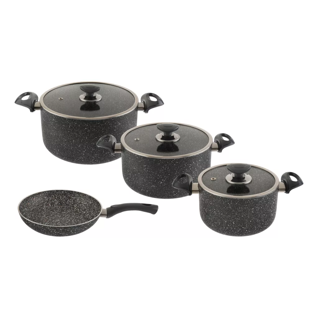 سرویس قابلمه و تابه گرانیت 7 پارچه مدل NNS