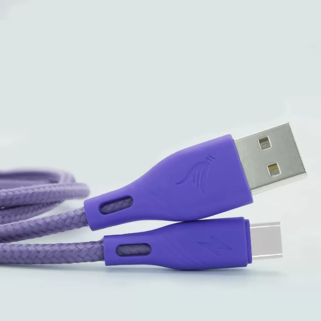 کابل تبدیل USB به USB-C شی کاریزما مدل YEGANEH طول 1.8متر