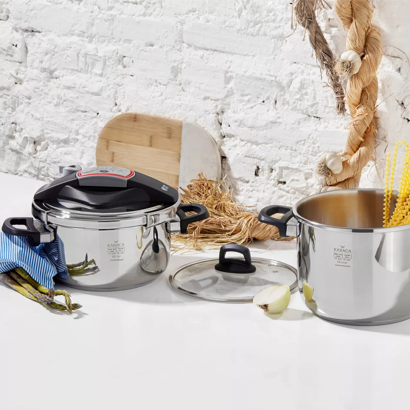 زودپز دوقلو کاراجا مدل Perfect گنجایش 4 و 6 لیتر