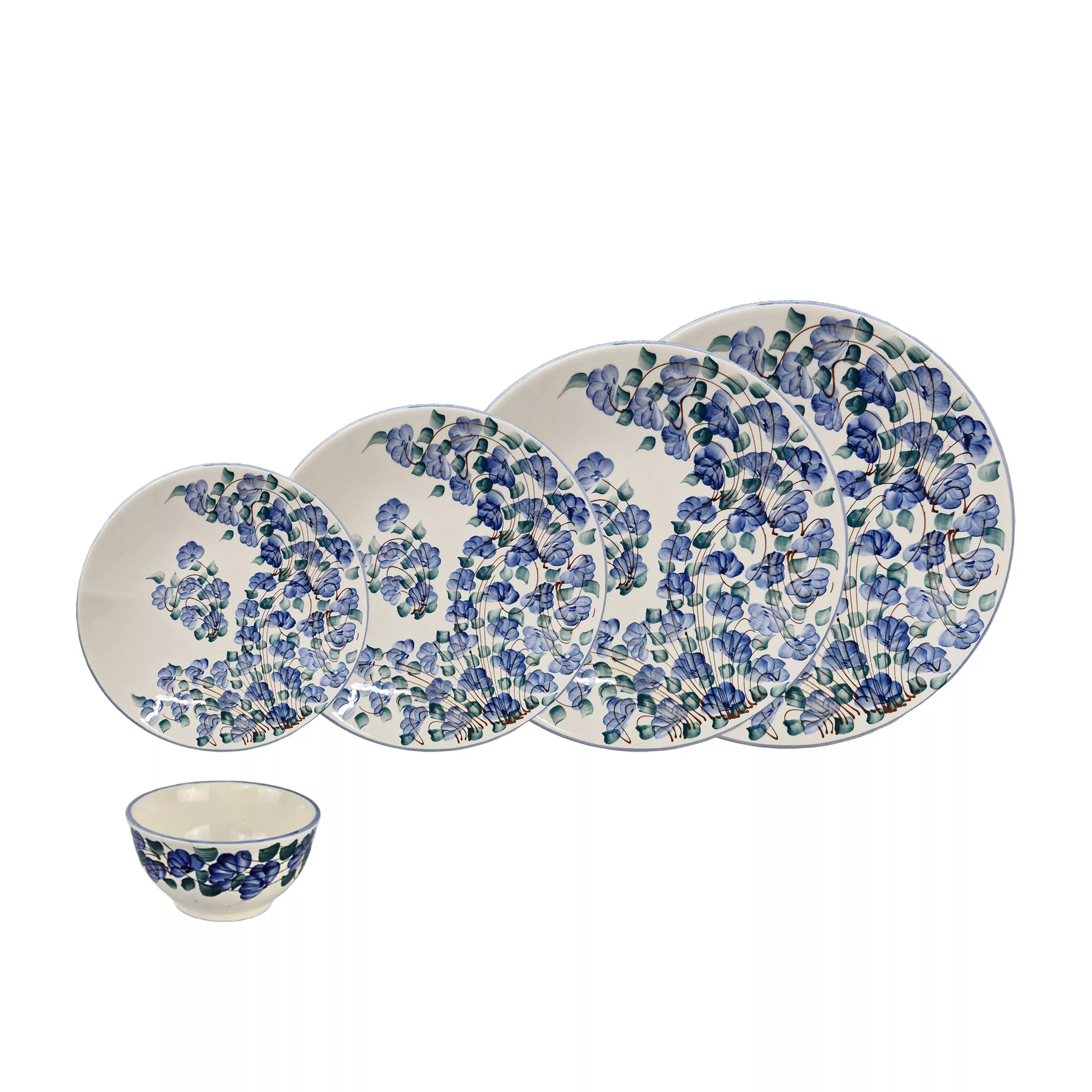 سرویس غذا خوری 25 پارچه مدل گلدار