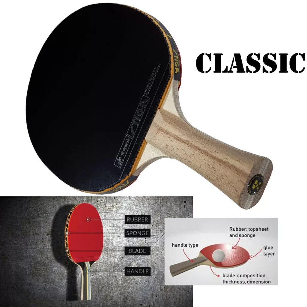 راکت پینگ پنگ مدل V.M1