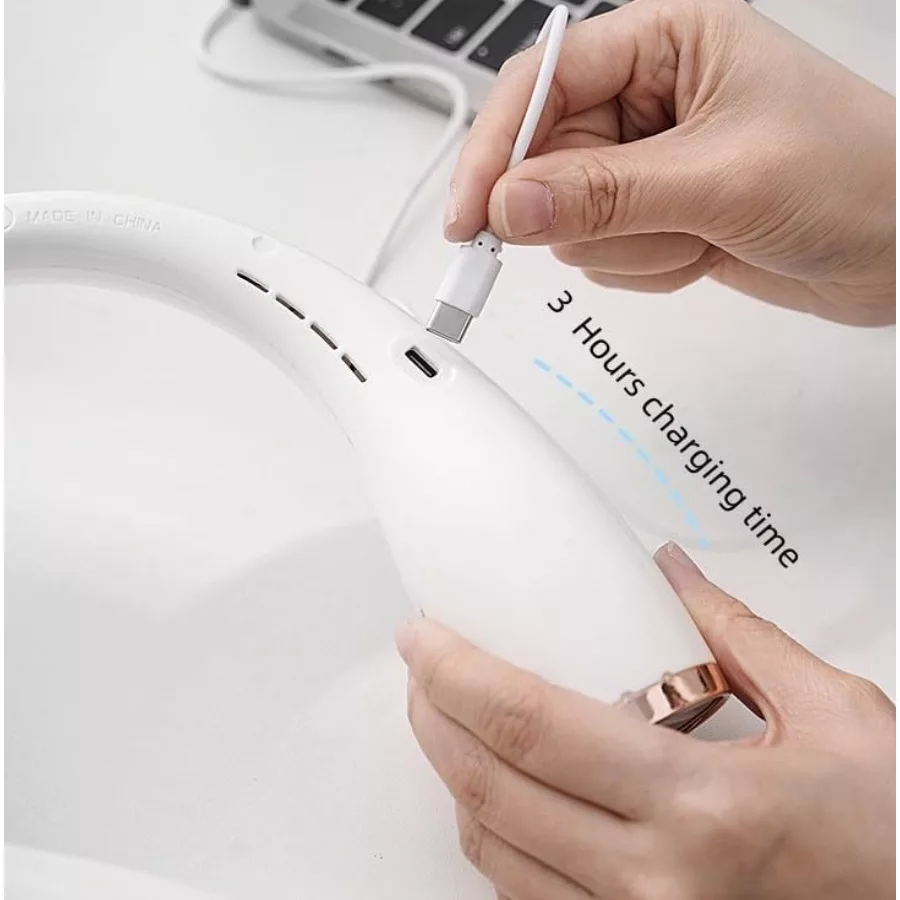 پنکه همراه مدل HR2488 ظرفیت 1600 میلی آمپر ساعت