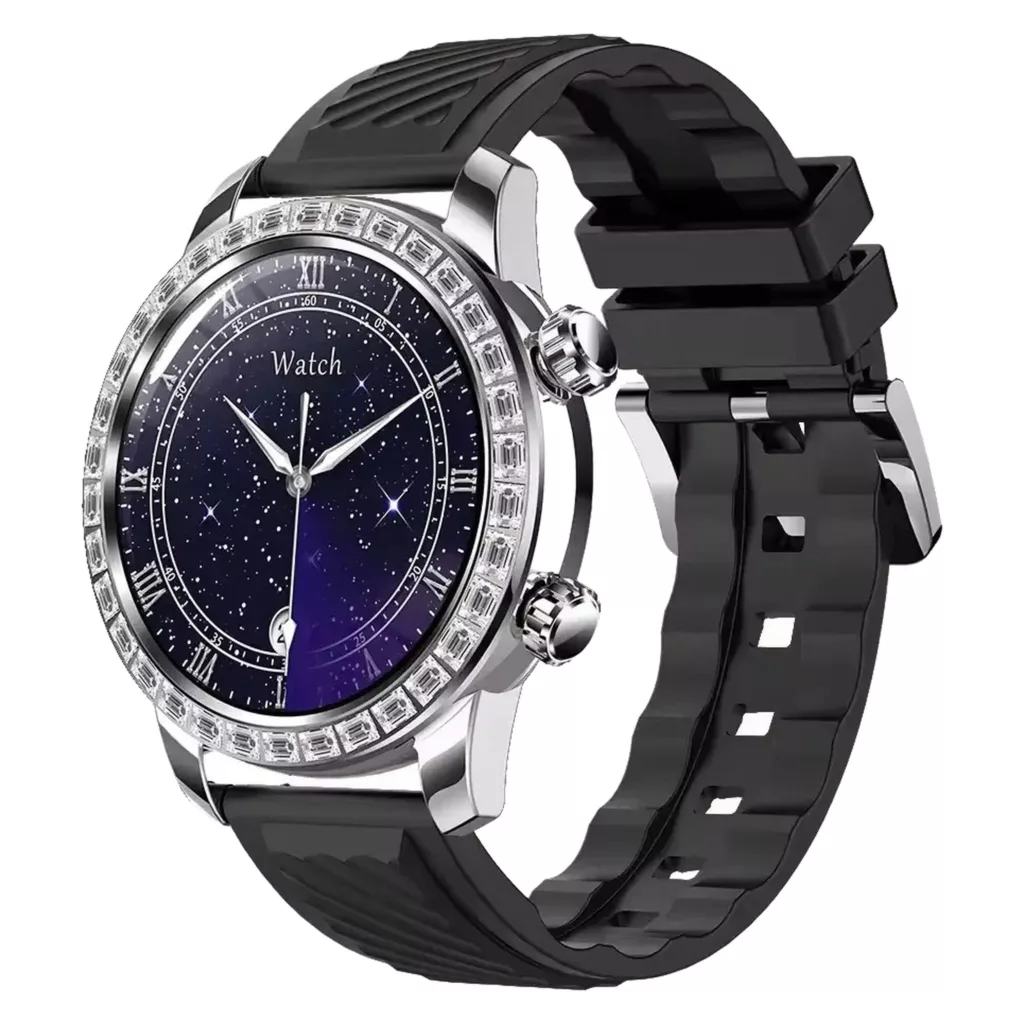 ساعت هوشمند مدل Z89 Pro Max با قابلیت صفحه نمایش رنگی و لمسی، کنترل موسیقی، سنجش اکسیژن خون، مکالمه از طریق بلوتوث، پشتیبانی از زبان فارسی و امکان تغییر تم ساعت و بند سیلیکونی