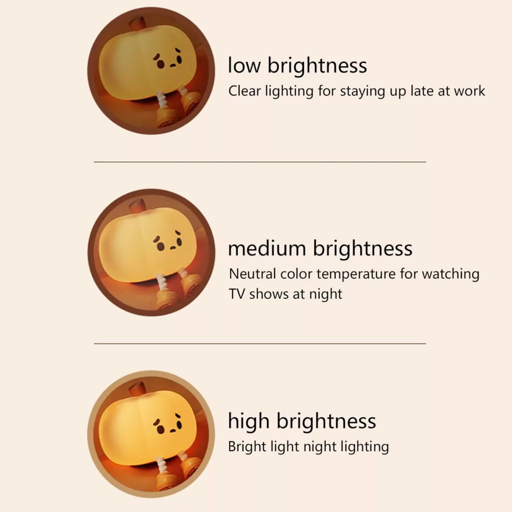 چراغ خواب کودک مدل pumpkin