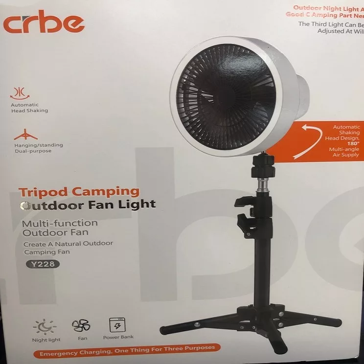 پنکه شارژی کربی مدل Y228