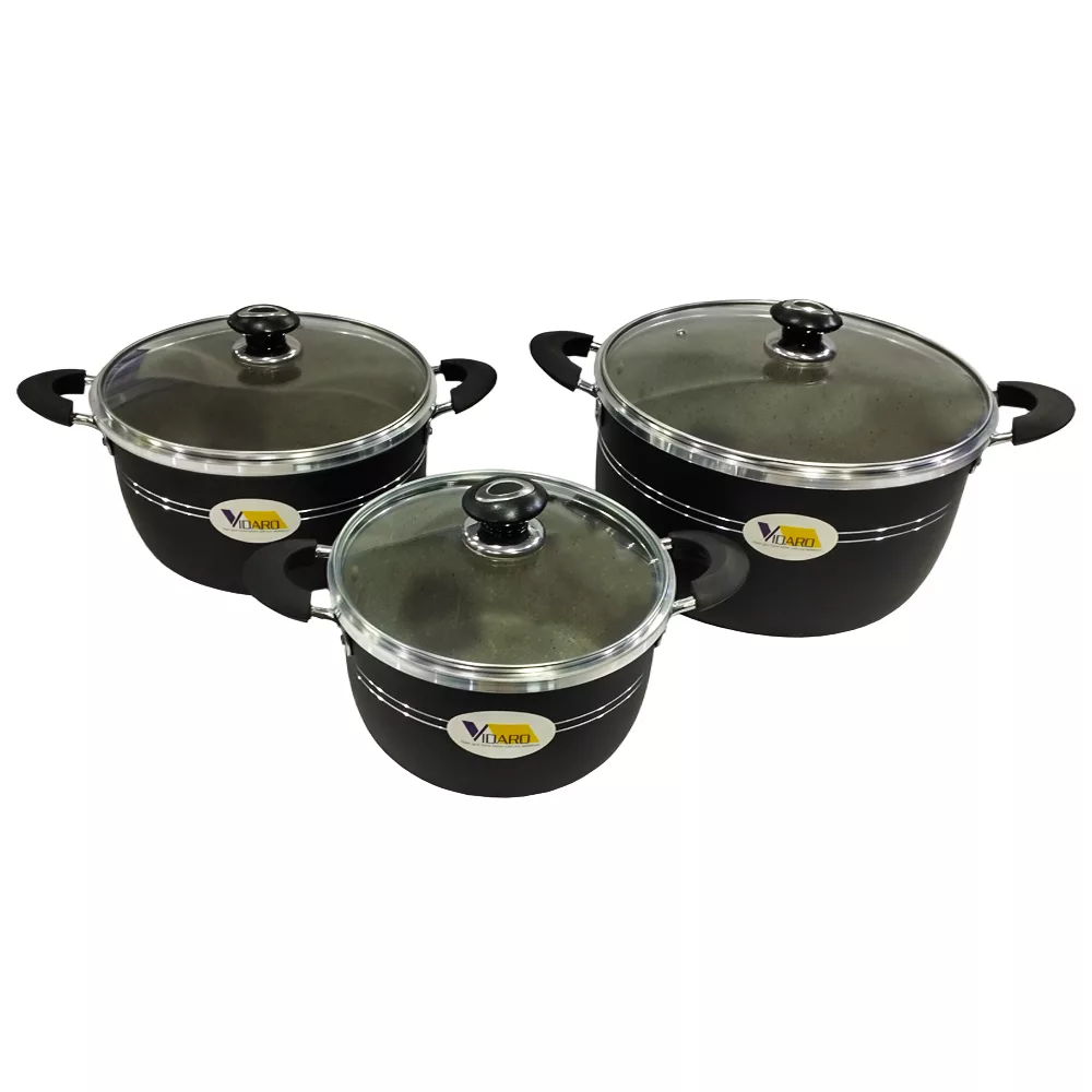 سرویس پخت و پز 7 پارچه ویدارو مدل سوپر مات