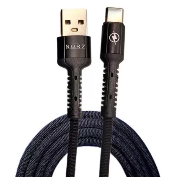 کابل تبدیلUSBبهUSB-C نورز مدل n02طول 1متر