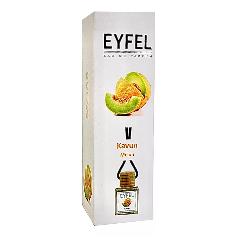 خوشبوکننده خودرو مدل طالبی و گل یخ حجم 10 میلی لیتر مجموعه 2 عددی