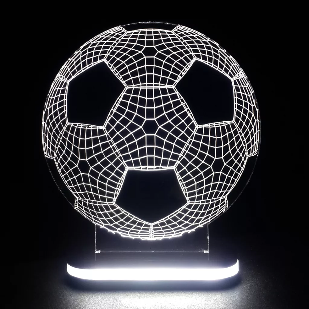 چراغ خواب کودک طرح توپ فوتبال کد 1075