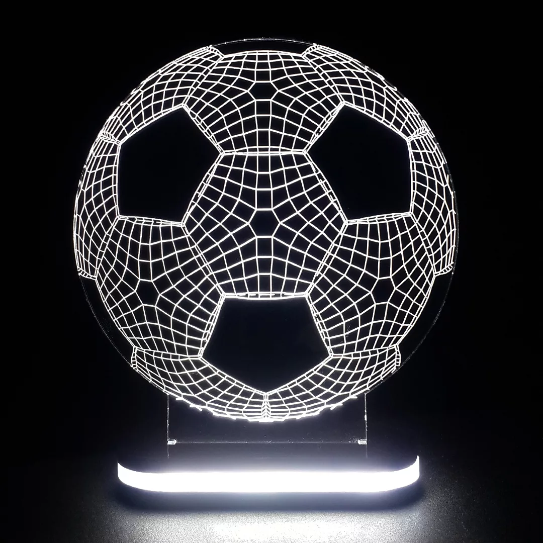 چراغ خواب کودک طرح توپ فوتبال کد 1075