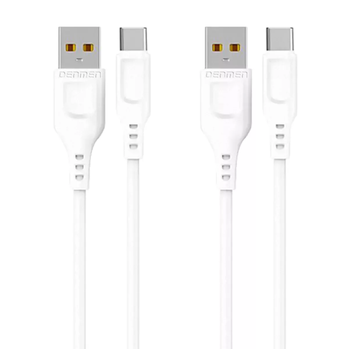 کابل تبدیل USB به USB-C دنمن مدل D01T A52 طول 1 متر مجموعه 2 عددی