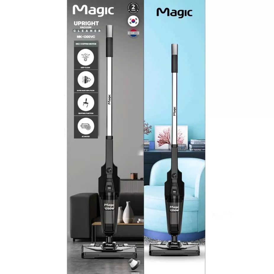 جاروبرقی 1250 وات مجیک مدل MK-1300VC