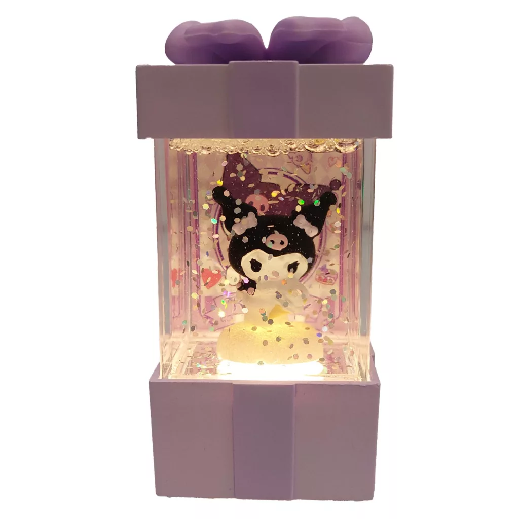 چراغ خواب کودک مدل آکواریومی اکلیلی کرومی طرح بستنی قیفی