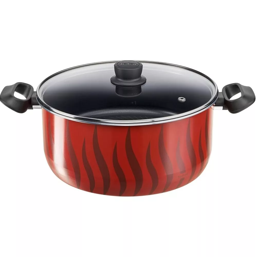 سرویس قابلمه 8 پارچه تفال مدل TEMPO FLAME