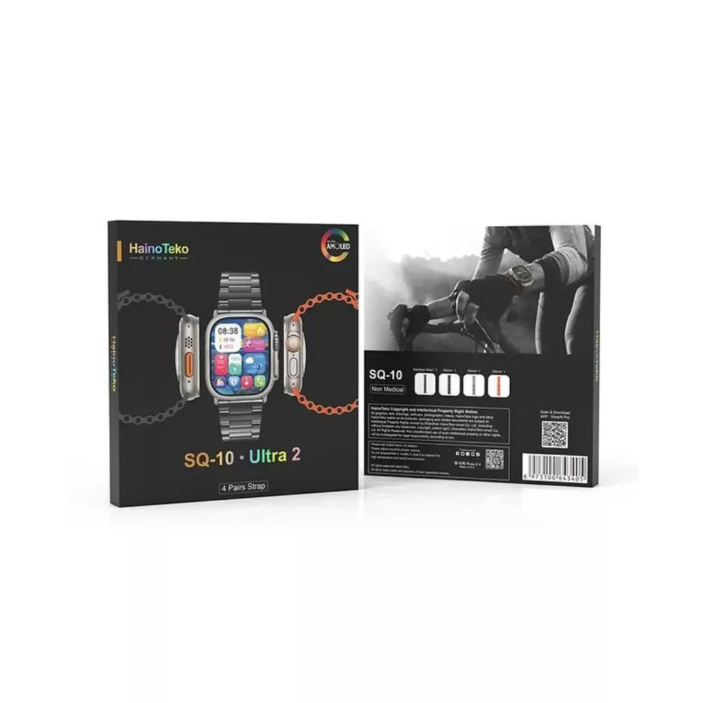ساعت هوشمند هاینو تکو مدل HDT SQ10 LOPENAMI ULTRA 2 BT