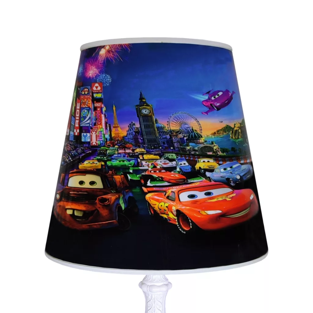 لوستر کودک مدل مک کوئین به همراه آباژور