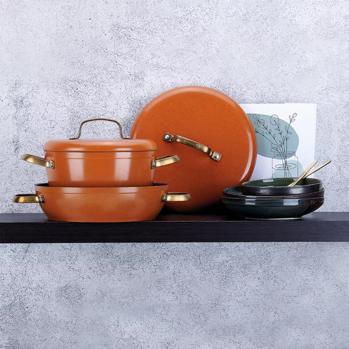 سرویس پخت و پز 5 پارچه کرکماز مدل A2607-1