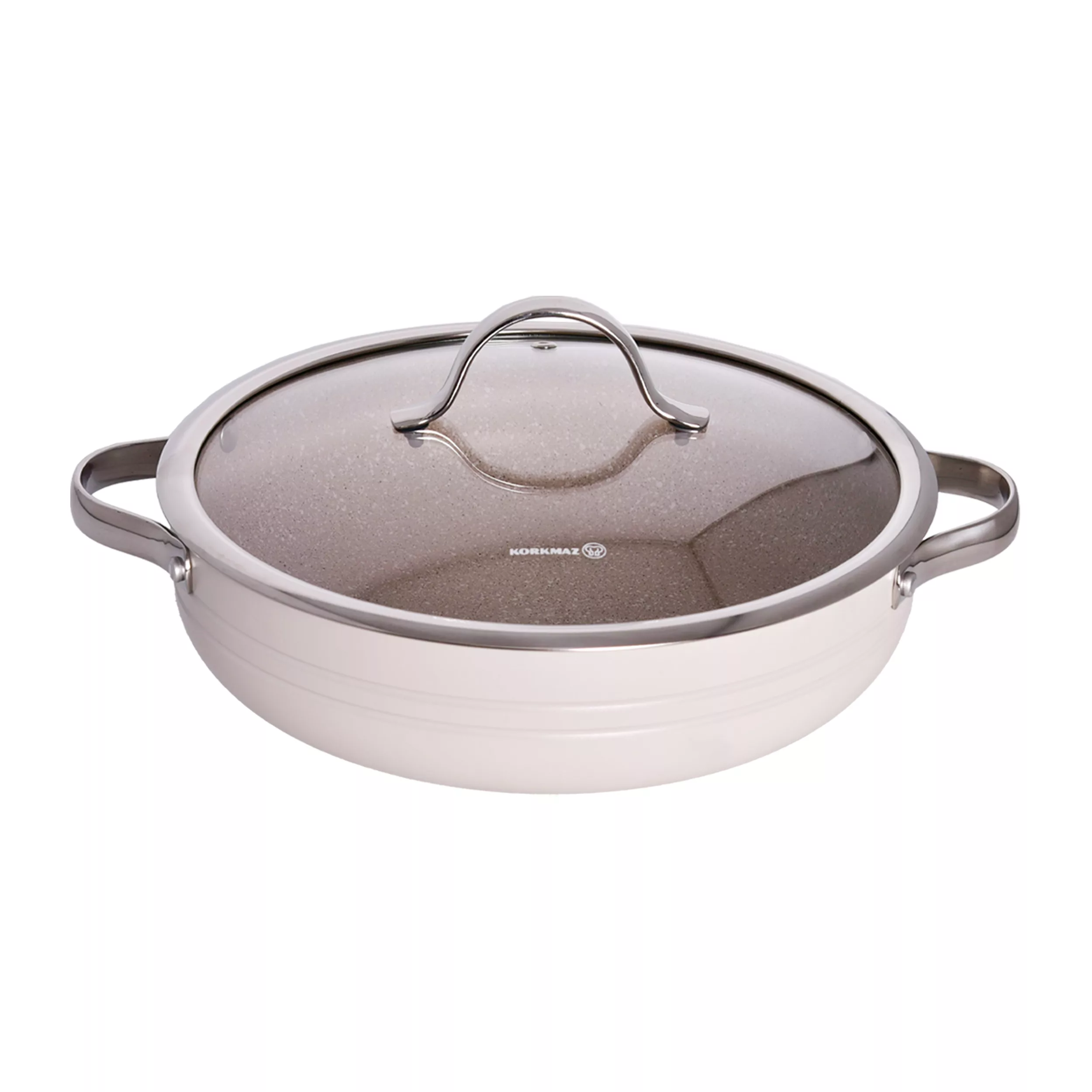 سرویس قابلمه و تابه گرانیتی 7 پارچه کرکماز طرح Linea کد 2619