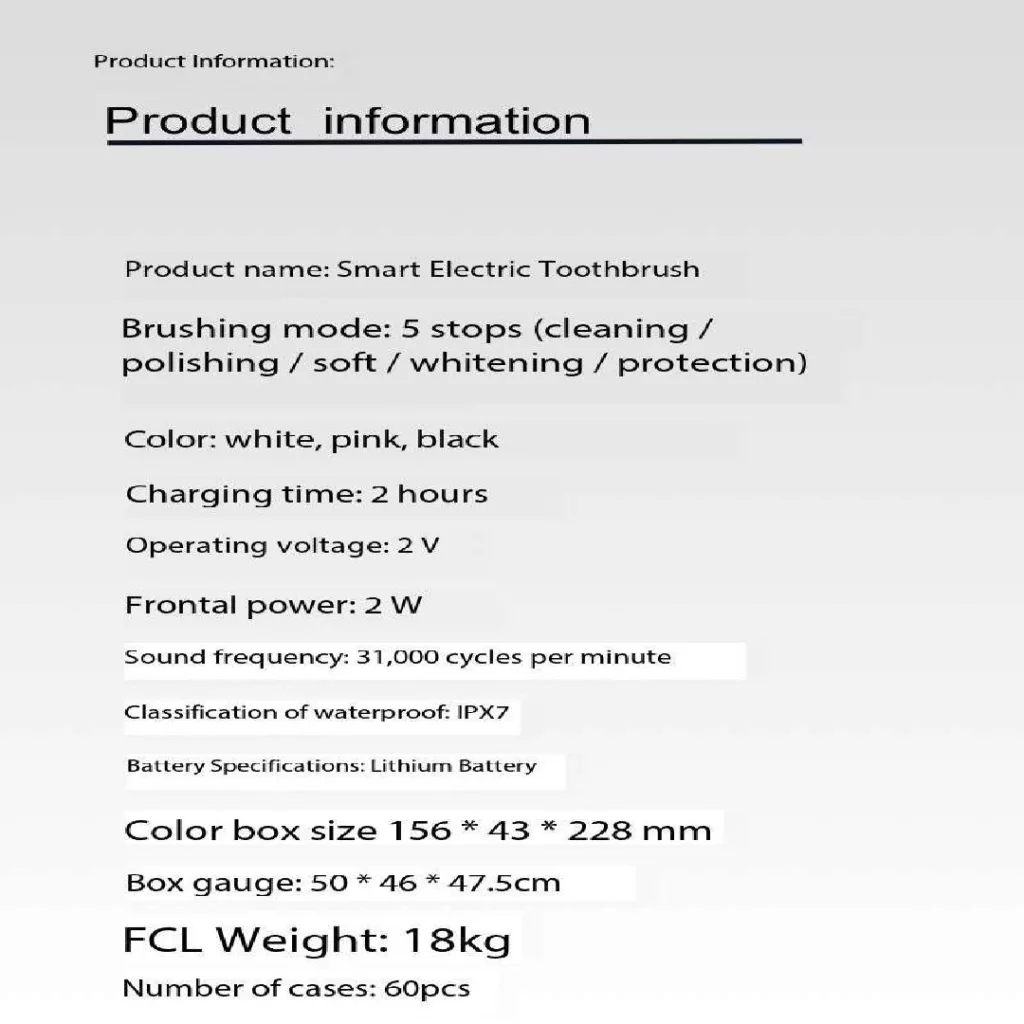 مسواک برقی مدل MD801